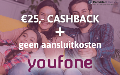Youfone Cashback actie!